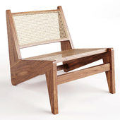 Kangaroo Lounge Chair by Pierre Jeanneret for Cassina