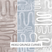 Creativille | Wallpapers | 8302 Grunge Curves