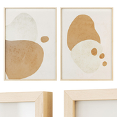 Abstract pair posters