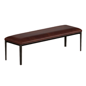 Leather bench / bench Able Bench by Bensen