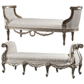 kosovart rococo bench