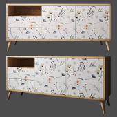 Low chest of drawers Berber by Smart