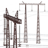 Transmission tower 500 kV