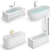 Набор ванн set 148 (Gustavsberg,Ideal,Villeroy & Boch,Antoniolupi)