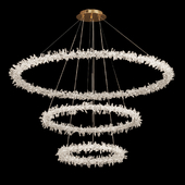 Crystal pendant chandelier Lorenza triple