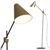 La Redoute Barea Adjustable Reading Floor Lamp