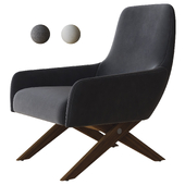 marlon lounge armchair poliform