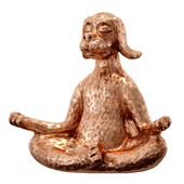 Yoga dog, Yoga dog - figurine