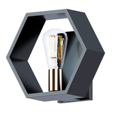 Modern Hexagon Sconce