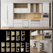 Kitchen + Cabinet Storage_No.001