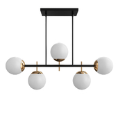 HARMONY GLOBES ISLAND CHANDELIER