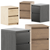 Ikea Malm Chest of 2 drawers / Комод