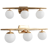 LINEAR GLOBE BATH LIGHT - 3 LIGHT