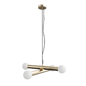 Chubes - 4 light brass ceiling pendant