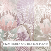 Creativille | Wallpapers | 4225 Protea and Tropical Plants