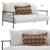 Alix Tikamoon Sofa 2-seater