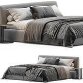 Bed minotti andersen quilt