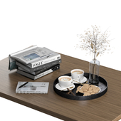 Coffee Table Decor Set 01