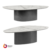Kronco Elipse porcelain stoneware coffee table