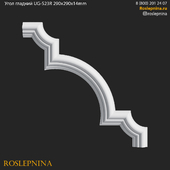 Corner smooth UG-523R from RosLepnina