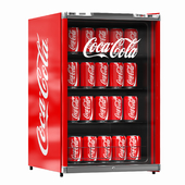 Coca-Cola Beverage Refrigerator - Mini Fridge