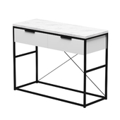 Nord Dressing table (White/Statuario)
