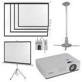 Projector Sony VPL DX221 with Screen Set