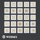 OM Sockets and switches Werkel (ivory)