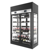 Refrigerated showcase Wine Library