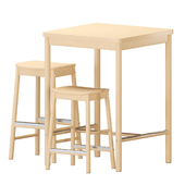 IKEA RÖNNINGE Bar Table And Chairs