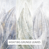 Creativille | Wallpapers | 4547 Big Grunge Leaves
