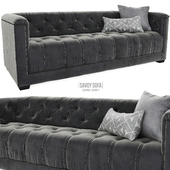 RH Savoy Sofa - Dark Grey