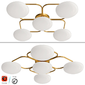 Champignon 5-Light Flushmount