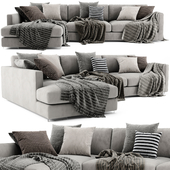 Flexform Magnum Chaise Longue Sofa 2