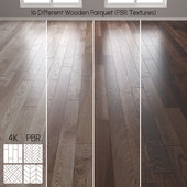 Wood (Parquet) Floor Set (PBR, Seamless) No 75