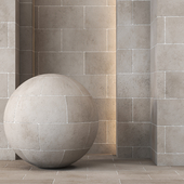 Limestone Tiles Texture 4K Seamless - Tileable