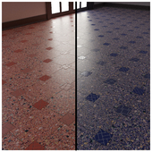 FB276 Ceramic Tiles &Terrazzo covering | 2MAT | 4k | Seamless