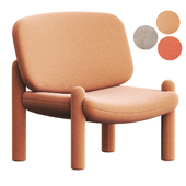TOTTORI Fabric armchair By Driade