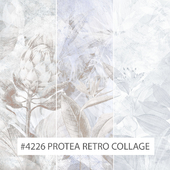 Creativille | Wallpapers | 4226 Protea Retro Collage