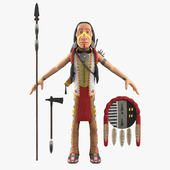 Character "Indian" (without rigging)