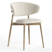 Oleandro Chair Wood by Calligaris