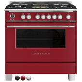 Gas stove Fisher & Paykel OR90SCG6B1