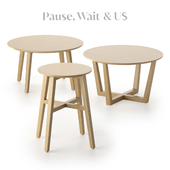 Coffee table Boss Design: Pause, Wait & US