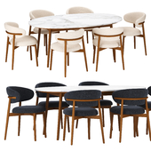 Dining set 017 Oleandro chair