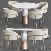 Rimo Chair Vex Table Dining Set