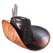 Brown Pirate Hat