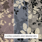 Creativille | Wallpapers | 4782 Leaves and Branches