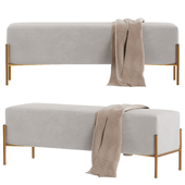 Ivor Upholstered Bench by Etta Avenue