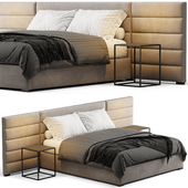 Modena Fabric Horizontal Extended Bed