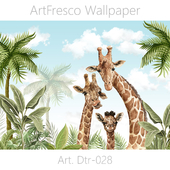 ArtFresco Wallpaper - Дизайнерские бесшовные фотообои Art. Dtr-028 OM